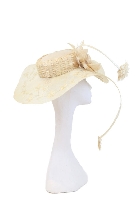 Wide Brim Hat Couture Royal Ascot