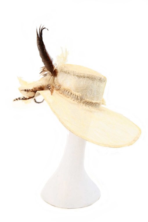 Nefertiti-Couture #RoyalAscot Wide Brim Hat