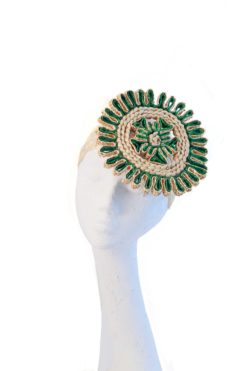 Raffia wedding headpiece- Royal Ascot