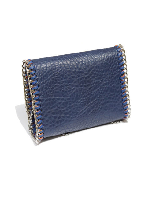 Navy Blue-Bag-Clutch-Ornella Gallo Di Fortuna