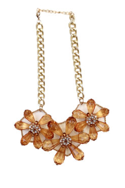 Gold - Caramel Necklace- Ornella Gallo Di Fortuna