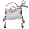 Tassel Shuoulder Bag White