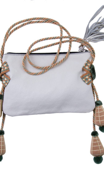 Tassel Shuoulder Bag White