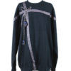 Sweater Dress-Blue Ornella Gallo Di Fortuna