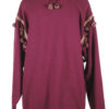 Sweater Dress-Burgundi- Ornella Gallo Di Fortuna