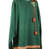 Sweater Dress-Green- Ornella Gallo Di Fortuna 4