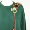 Sweater Dress-Green- Ornella Gallo Di Fortuna -5