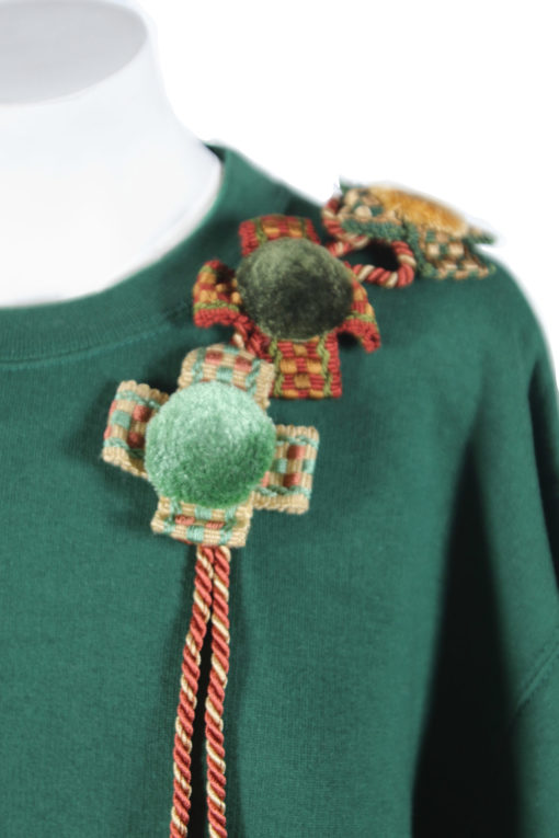 Sweater Dress-Green- Ornella Gallo Di Fortuna 6