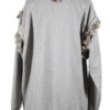 Sweater Dress-Grey- Ornella Gallo Di Fortuna  1