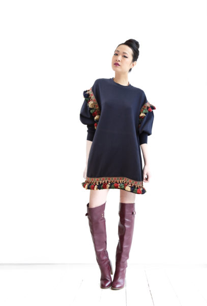 Blue sweater dress Capsule