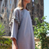 3_4-Sleeves-Sweaterdress-pompon-dress-Ornella-Gallo-Di-Fortuna